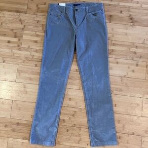 NWT Tommy Hilfiger Straight leg grey corduroy size 6